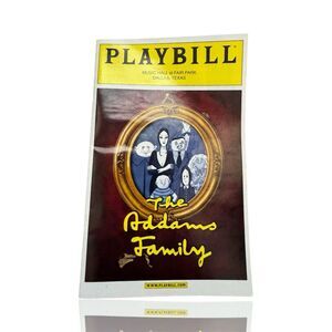 The Addams Family Broadway Playbill Collectible Theater Memorabilia